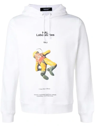 Undercover Opening Ceremony Hal Laboratories Hoodie In White