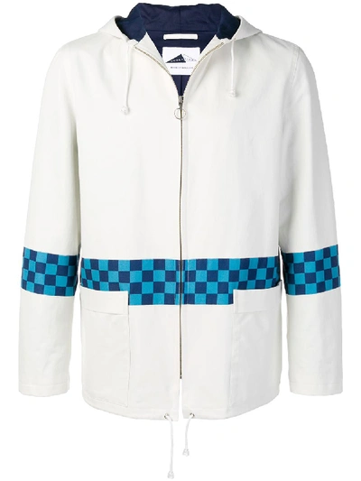 Anglozine Pause Windbreaker In White