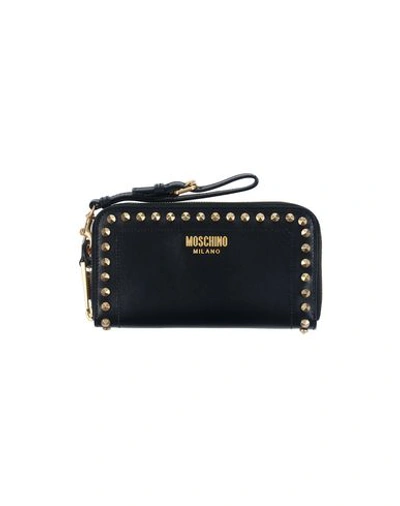 Moschino Wallet In Black