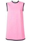 Gucci Sleeveless Light Stretch Cady Tunic Top, Medium Pink