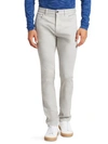 Saks Fifth Avenue Collection Straight-leg Trousers In Light Grey