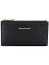 Michael Michael Kors Large Card Case In Black