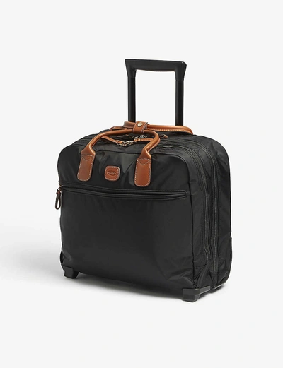 Bric's X-travel Pilot Trolley Suitcase In Black