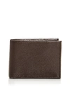 The Men's Store At Bloomingdale's Rfid-protected Pebble Leather Bi-fold Wallet With Removable Card C In Brown