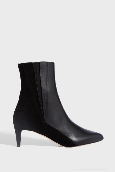 Atp Atelier Nila Leather Ankle Boots In Black