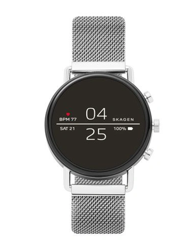 Skagen Connected Wrist Watch In Silver