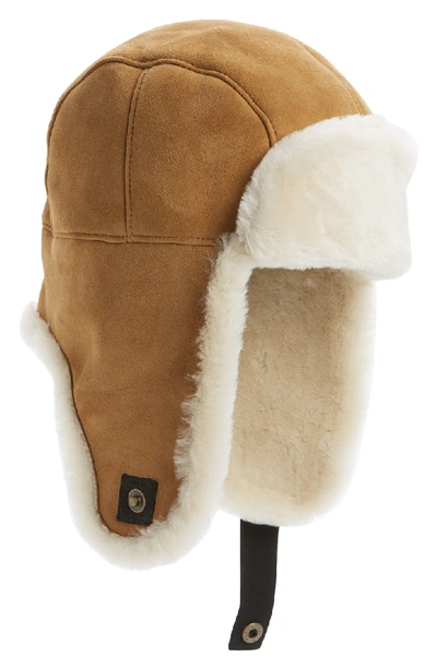 Ugg shearling sales trapper hat