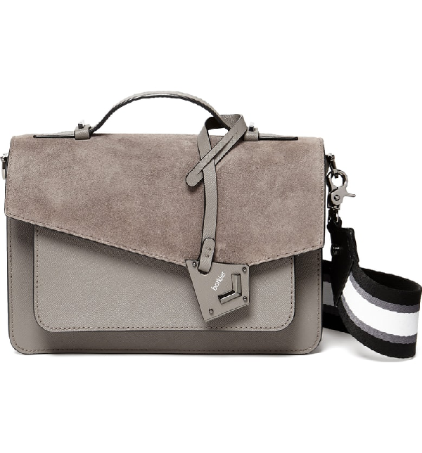 botkier cobble hill calfskin leather crossbody bag