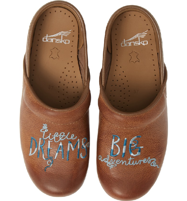 Dansko Twin Pro Embroidered Clog In Dreams Leather ModeSens