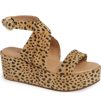 Matisse Starline Platform Sandal In Leopard