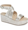 Matisse Starline Platform Sandal In Silver