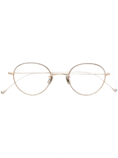 Eyevan7285 Circle Glasses - Gold