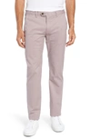 Ted Baker Seleb Slim Fit Chinos In Light Pink