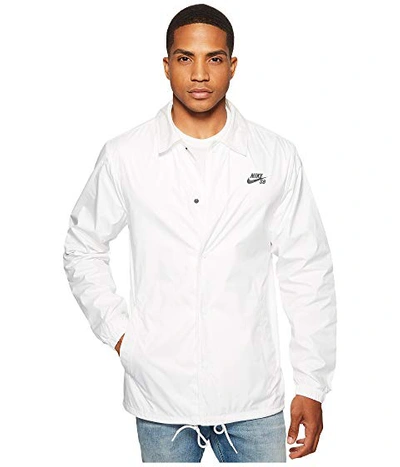 Nike Sb Shield Coaches Jacket, White/anthracite | ModeSens