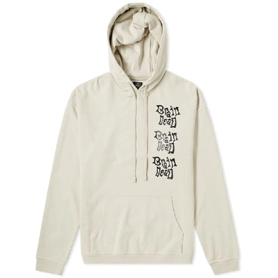 Brain Dead Missile Command Hoody In Neutrals