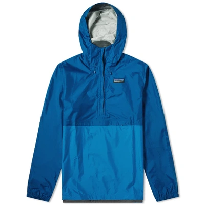 Patagonia Torrentshell Pullover Jacket In Blue