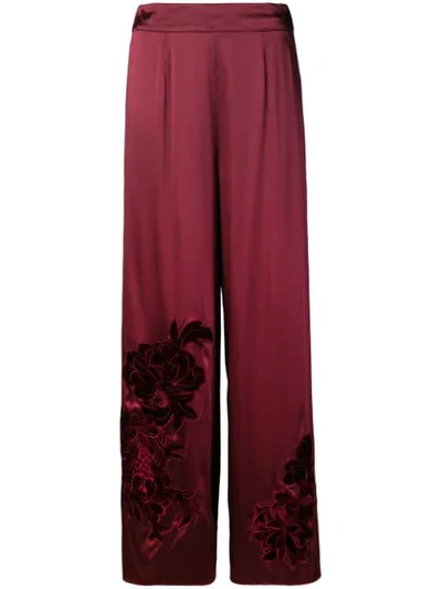 Myla Primrose Hill Pyjama Bottoms - Red