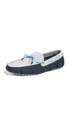 Swims Men's Braided Lace Luxe Loafer Drivers In Navy