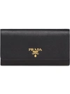 Prada Logo Plaque Mini-bag In F0002 Black