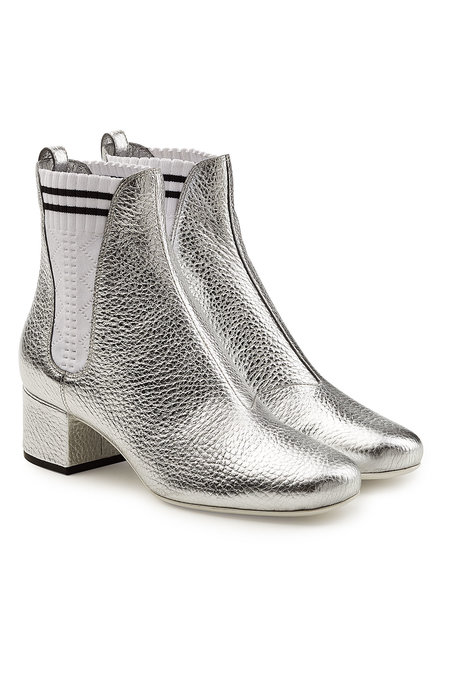 fendi silver boots