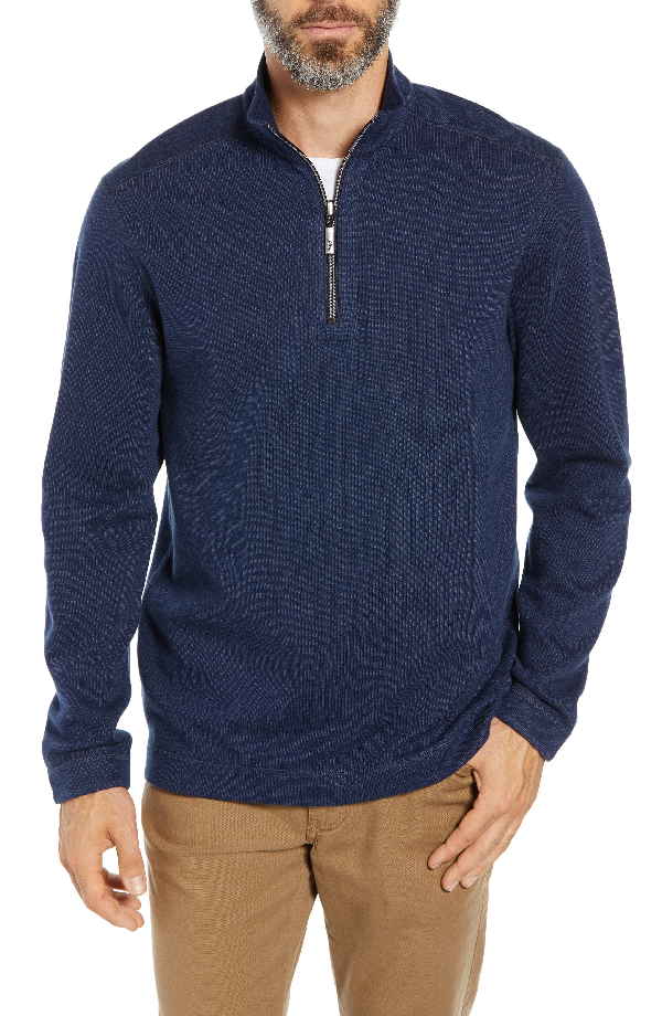 tommy bahama quarter zip