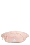 Adidas Originals Waist Bag - Pink In Blush Pink/ White