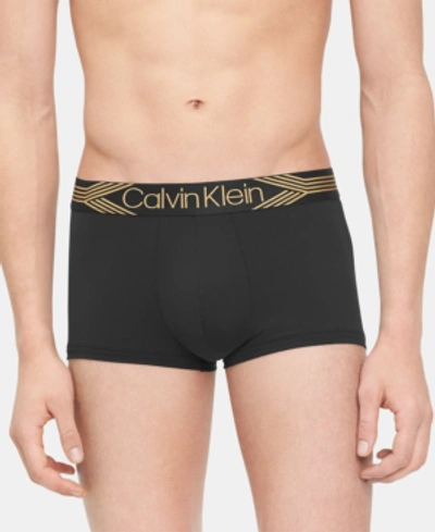 Calvin Klein Men's Low-rise Trunks In Black