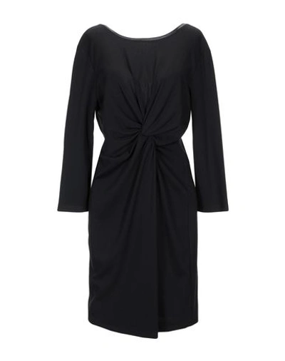 Hanita Short Dress In Black