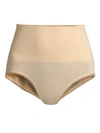 Yummie Ultralight Seamless High-waist Thong In Frappe