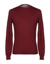 Paolo Pecora Sweater In Maroon