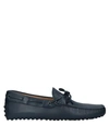 Tod's Loafers In Dark Blue