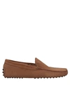 Tod's Loafers In Camel