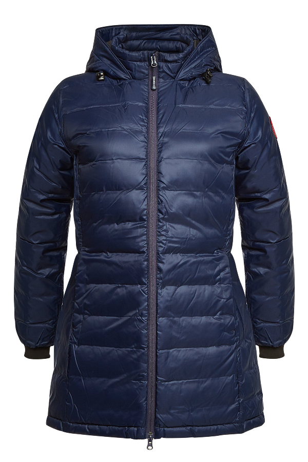 Canada Goose Pbi Camp Hoody Down Jacket In Blue | ModeSens