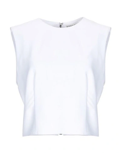 Alice And Olivia Top In White
