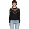 Rag & Bone Rag And Bone Black Blaze Crewneck Sweater