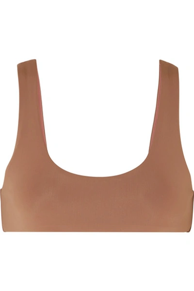 Fella Vinnie Bikini Top In Tan