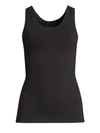 Yummie Women's Scoopneck Shaping Tank Top In Black