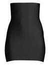 Yummie Hidden Curves Firm Shaping High Waist Skirt Slip In Black