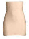 Yummie Hidden Curves Firm Shaping High Waist Skirt Slip In Frappe