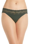 Natori Bliss Perfection Bikini In Hunter Green