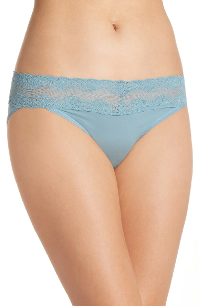 Natori Bliss Perfection Bikini In Smoke Blue