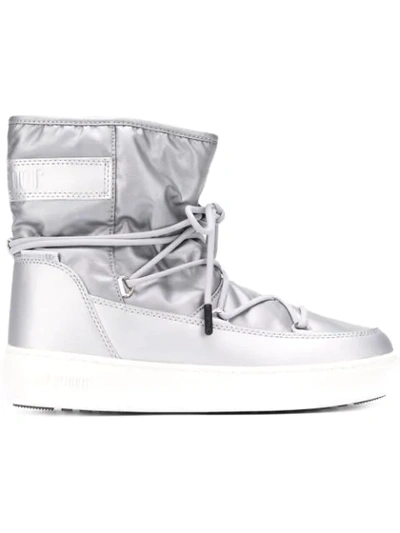 Moon Boot Ankle Snow Boots In Grey