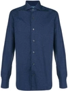 Barba Long Sleeved Shirt - Blue