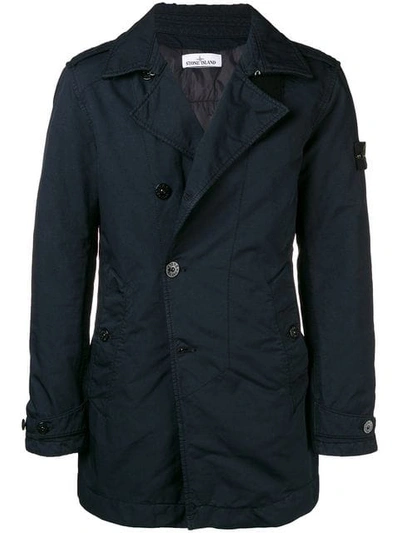 Stone Island Lightweight Padded Coat - Blue