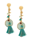 Gas Bijoux Serti Ponicherie Earrings - Blue