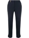 Peserico Cigarette Trousers - Blue