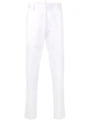 Dsquared2 Regular Fit Tailored Trousers In White