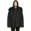 Helmut Lang Down & Feather Fill Puffer Jacket In Black