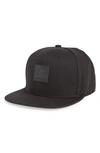Carhartt Canvas Logo Ball Cap In Black