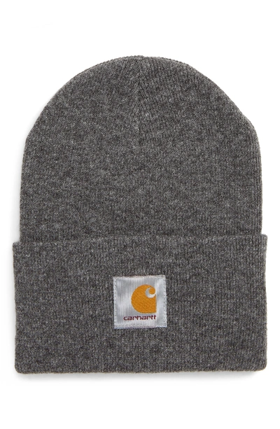 Carhartt Knit Watchman - Grey In Dark Grey Heather